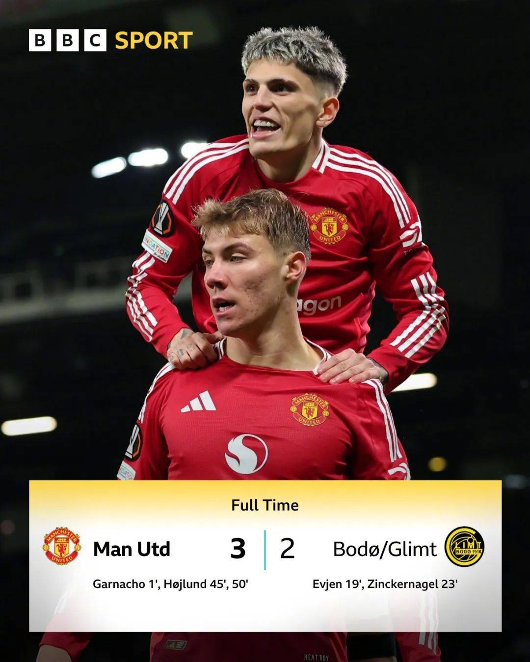 曼联前锋连续三场比赛破门，表现抢眼